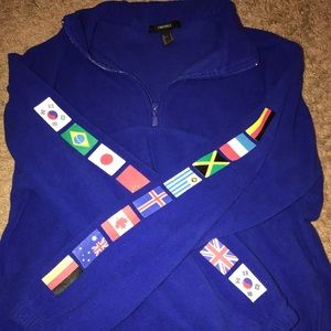 forever 21, pull-over jacket
